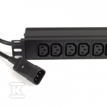 Power strip 19" 9xC13 - LZ1U9GBW-C13