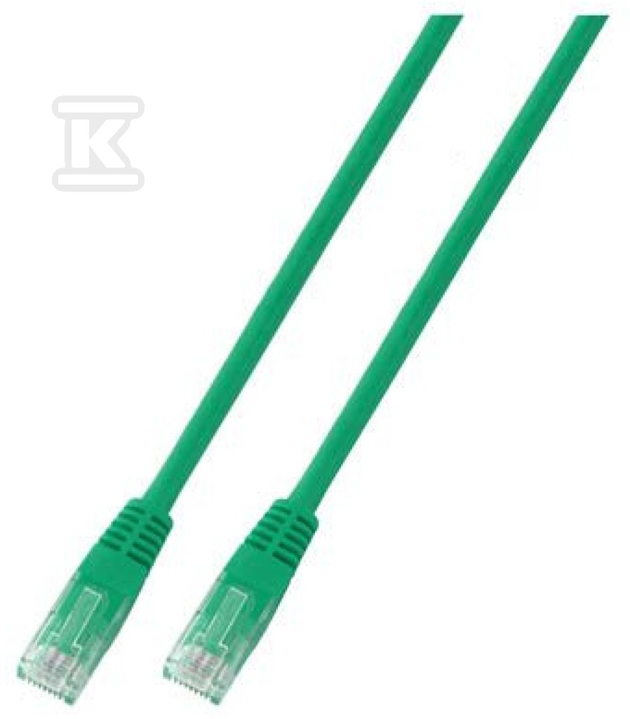 Patchcord RJ45 SF/UTP kat. 5e PVC CCA - PC-5ESFTPPVC-GN3