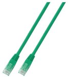 Patchcord RJ45 SF/UTP kat. 5e PVC CCA zielony 3m