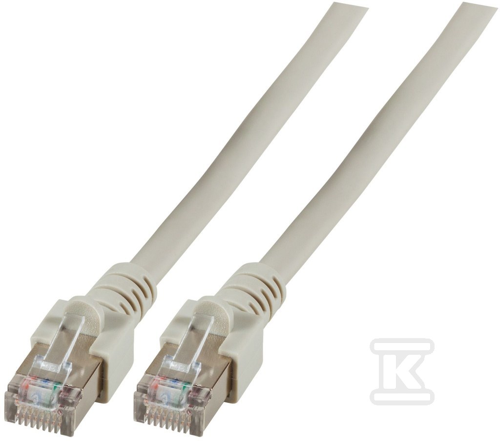 Patchcord RJ45 SF/UTP kat. 5e PVC CCA - PC-5ESFTPPVC-GY0.25