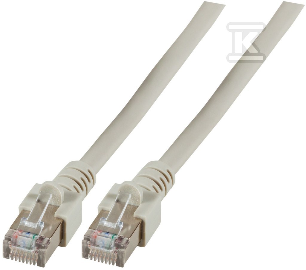 Patchcord RJ45 SF/UTP kat. 5e PVC CCA - PC-5ESFTPPVC-GY0.5