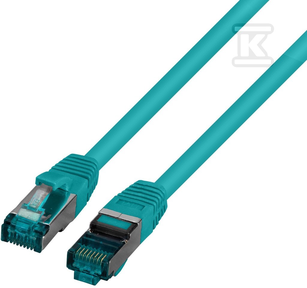 Patchcord RJ45 S/FTP kat. 6A LSZH - PC-6ASFTPLSZH-GN0.15