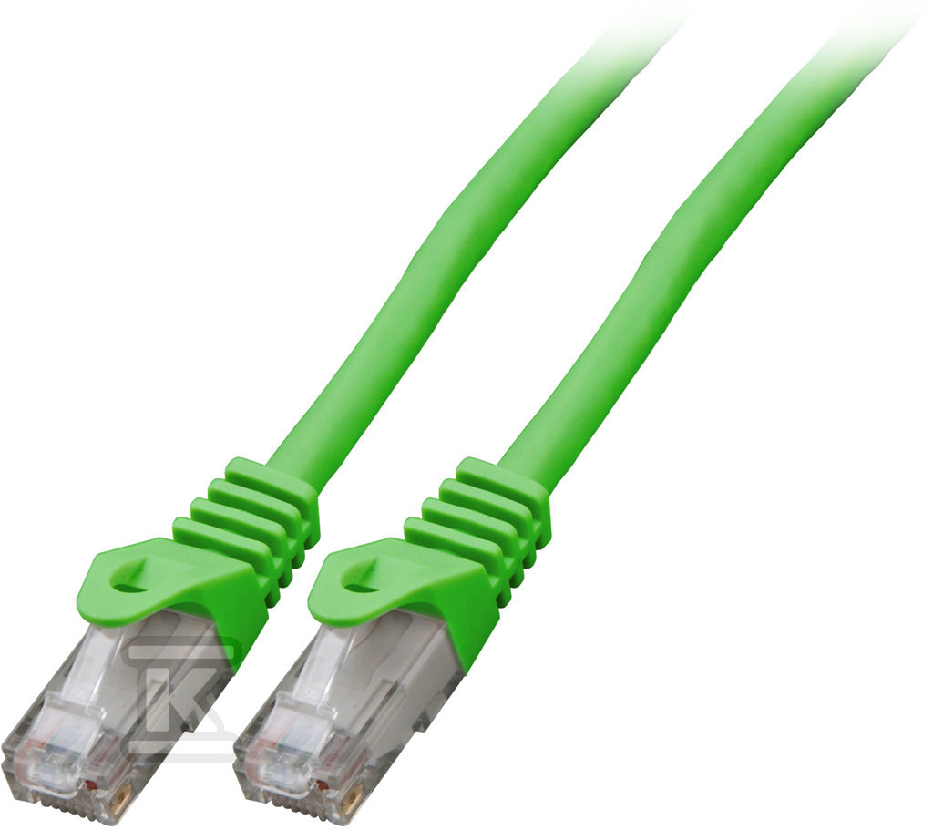 Patchcord RJ45 U/UTP kat. 6 LSZH CCA - PC-6UTPLSZH-GN0.25