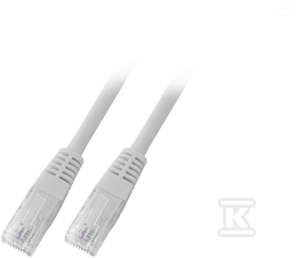 Patchcord RJ45 U/UTP kat. 6 PVC CCA - PC-6UTPPVC-GY0.25