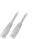 Patchcord RJ45 U/UTP kat. 6 PVC CCA szary 0,25m