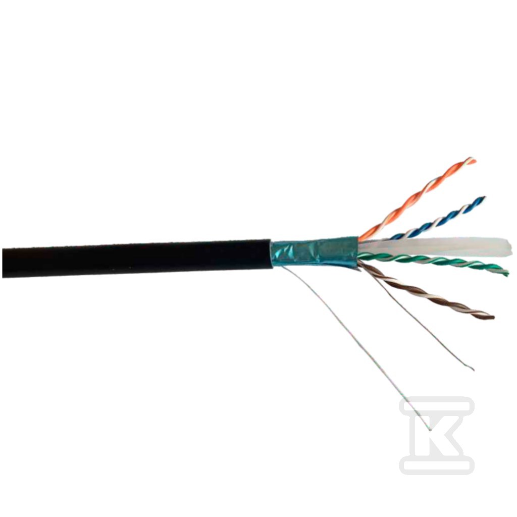 securityNET cable F/UTP cat. 6A outdoor - SEC6AFTPD