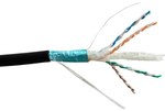 Kabel SecurityNET F/UTP kat.6A zewnętrzny żel. 500m