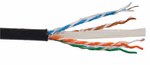 SecurityNET cable U/UTP cat. 6 outdoor, gelled PE 500m