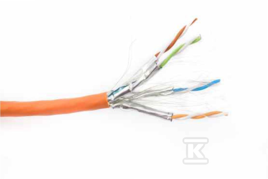 SecurityNET-Kabel S/FTP Kat. 7 CU LSZH, - SEC7SFTPLSZH-DCA