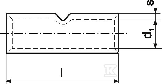 Tankozidni aluminijumski cevni konektor - ALC_35/1