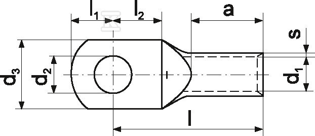 Verzinnter Rohrverbinder KCS 4-2,5/1 - KCS_4-2,5/1