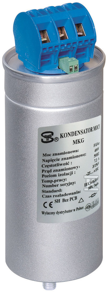 MKG Niederspannungs-Gaskondensator mit - KG_MKG-25-450