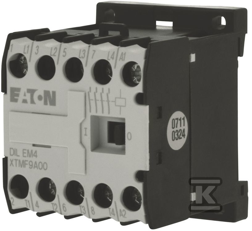 Stycznik mały AC3/I=9AP=4kW/ 4 polowy - 079680