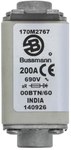 Wkładka szybka, 200 A, AC 690 V, rozmiar 00,30 x 62 x 64 mm, aR, IEC, pojedynczy wskaźnik 170M2767