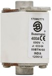 Wkładka szybka, 400 A, AC 690 V, rozmiar 00,30 x 62 x 64 mm, aR, IEC, pojedynczy wskaźnik 170M2771