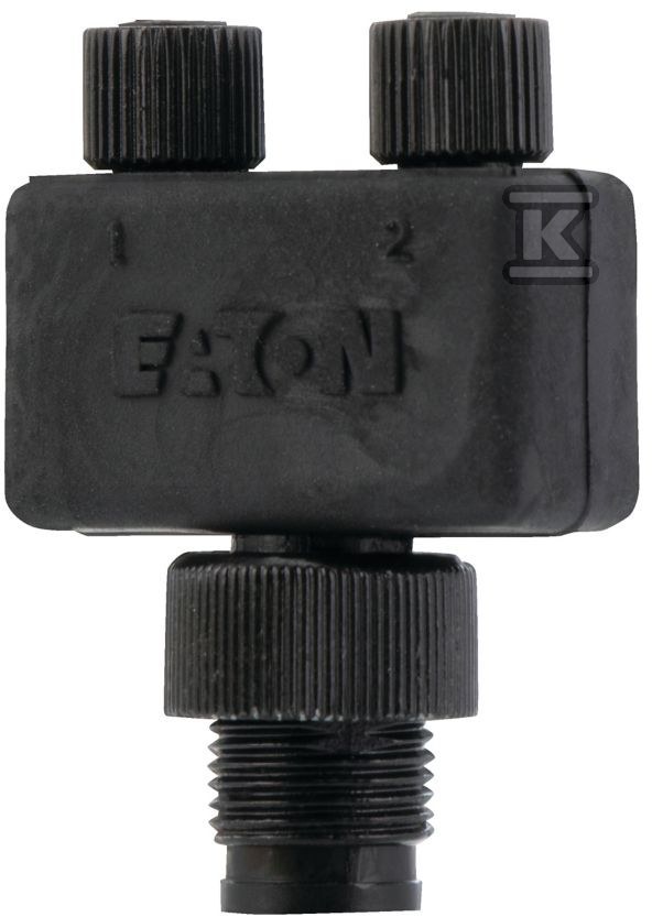 Rozdzielacz IP67 4p M12-M na 2x 3p M8-F - 174707