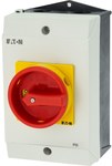 Switch disconnector 25 A, 3-pole 1R 1Z, red-yellow handle P1-25/I2H/MBS/SVB/HI11