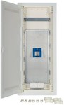 Rozdzielnica multimedialna podtynkowa IP30 1x14 płas kA, drzwi wifi KLV-60UPM-W-F