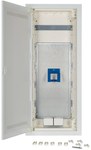 Rozdzielnica multimedialna podtynkowa G-K IP30 1x14 płas kA, drzwi wifi KLV-60HWM-W-F