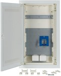 Rozdzielnica multimedialna podtynkowa G-K IP30 1x14 płas kA, drzwi wifi KLV-36HWM-W-F