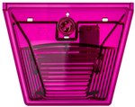 Część optyczna sygnalizatora X10midi, część optyczna, soczewka w kolorze magenta