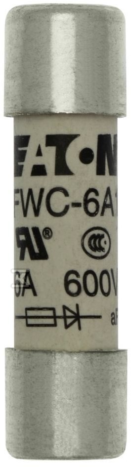 Wkładka szybka, 6 A, AC 600 V, 10 x 38 - FWC-6A10F