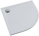 Etrusco semi-circular shower tray 80x80