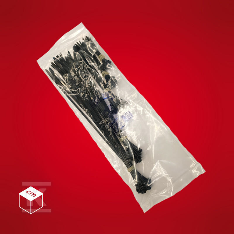 Opaski kablowe (CT) MIX PA-66 czarne - 222709