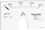 Skala amperomierza analogowego szyna DIN 0-400A