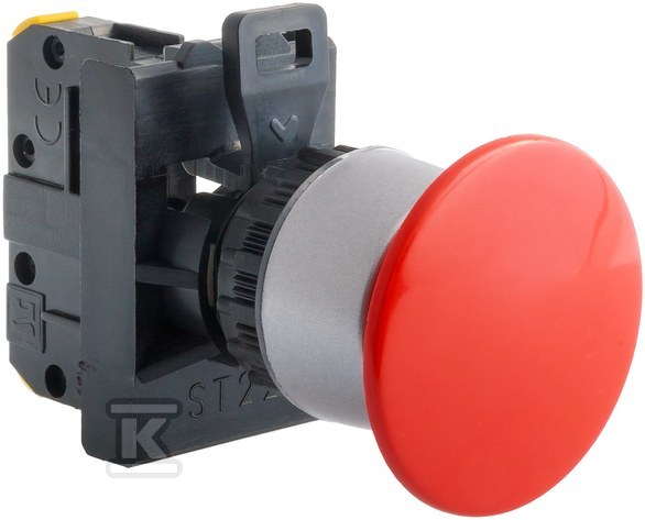 Кнопка грибоподібна чорна 3 конт. - ST22-DCZ-03\.