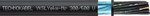 Kabel sterowniczy / transmisji danych ekranowany YKSLYekw-Nr-O 500V 2x0,5 czarny