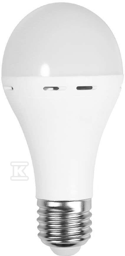 Żarówka Awaryjna LED V-TAC 9W A70 E27 4,5h VT-509 4000K 720lm 7010