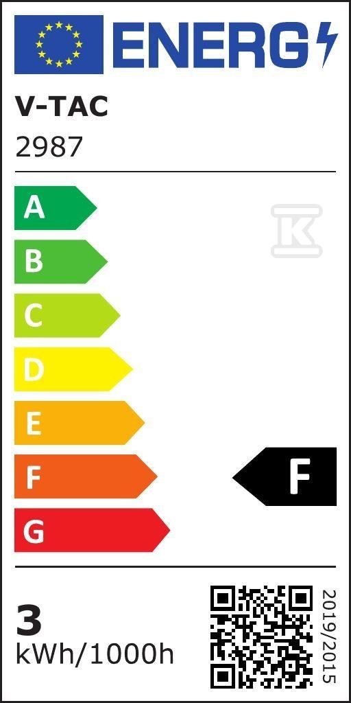 V-TAC LED izzó 2.9W GU10 VT-2333 3000K - 2987