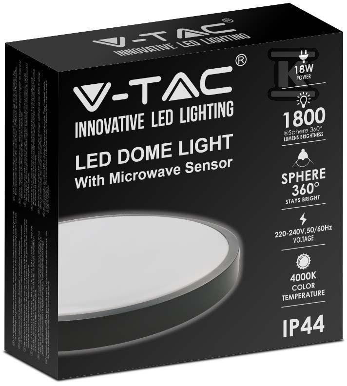 V-TAC 18W LED Round Ceiling Lamp IP44 - 7669