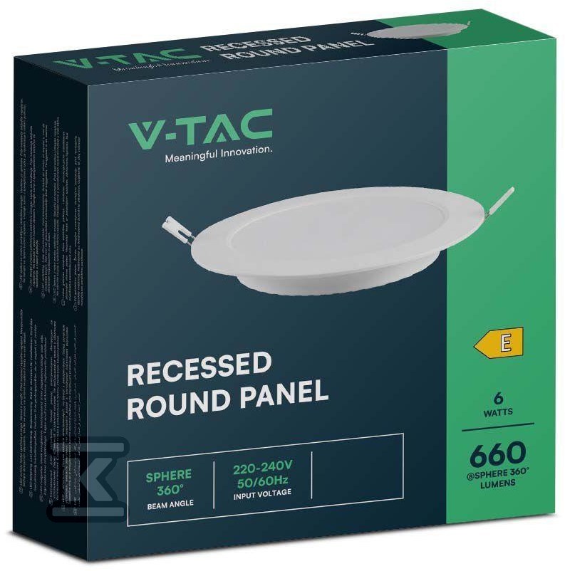 Panel LED V-TAC Wpuszczany Premium - 7859