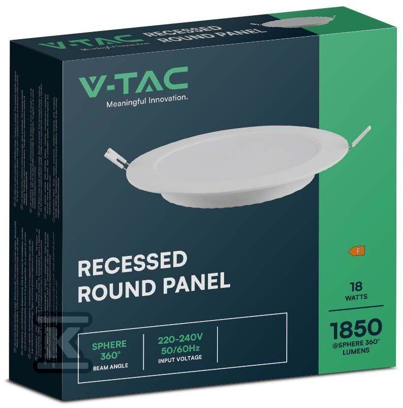 V-TAC LED Panel Recessed Premium - 7866