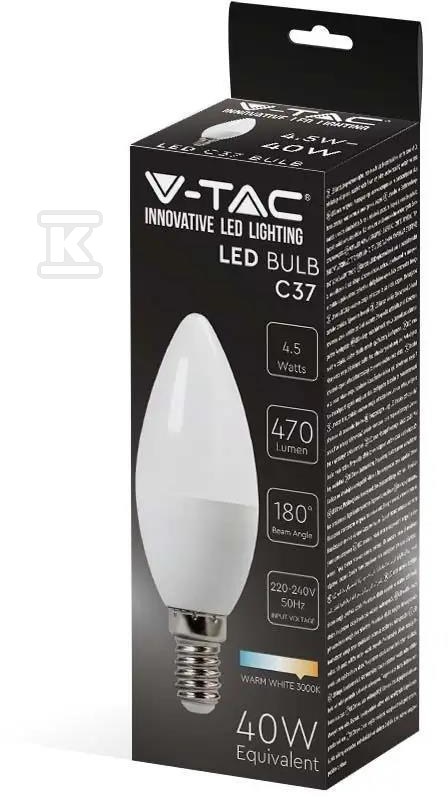 V-TAC LED žárovka 4,5W E14 VT-1855 - 2142411