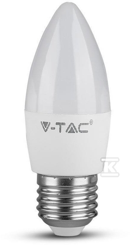 Żarówka LED V-TAC 4,5W E27 Świeczka - 2143421