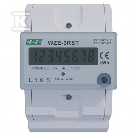 Three-phase energy consumption meter - WZE-3RST