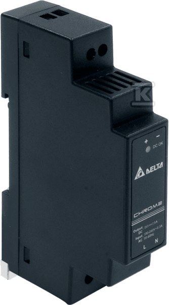 DELTA CHROME power supply for a DIN - DRC-5V10W1AZ