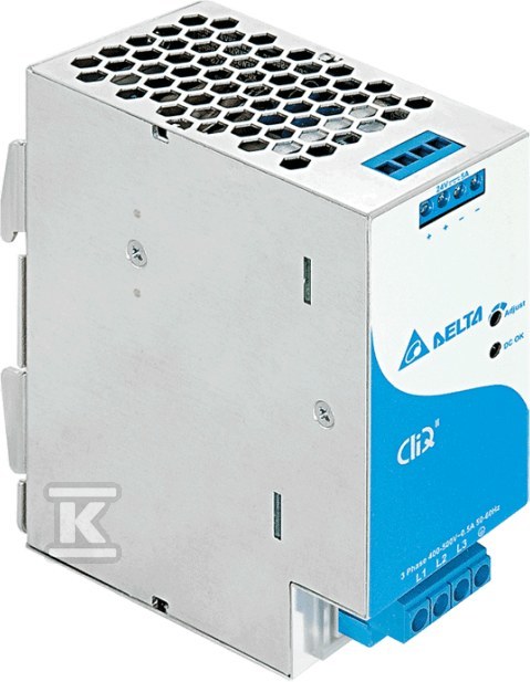 Zasilacz na szynę DIN DELTA CLIQ 24V 5A - DRP024V120W3BN