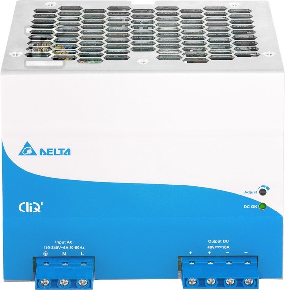 Zasilacz na szynę DIN DELTA CLIQ 48V - DRP048V480W1BN
