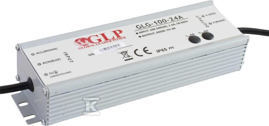 Блок живлення GLP LED 24V 4A 100W - GLG-100-24A