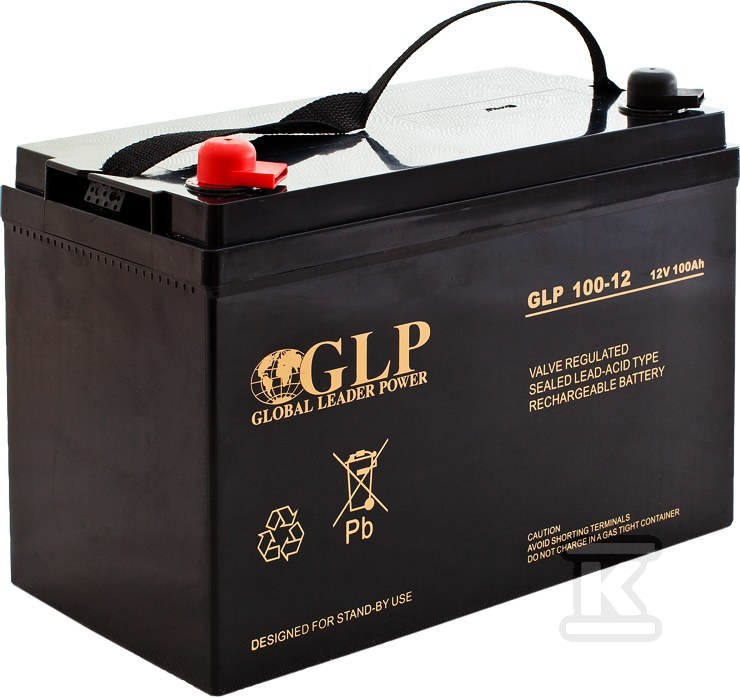 Battery VRLA AGM 12V/100Ah M6 - GLP 100-12