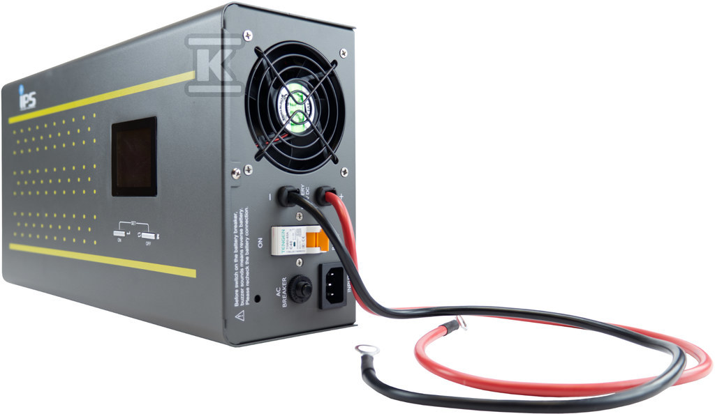 UPS 600W 230VAC/12VDC/2x CEE 7/3 - IPS600-SIN-WM-F2