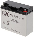 MW Power AGM AGM battery 12V/20Ah 10-12 years