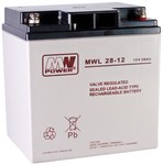 MW Power AGM AGM battery 12V/28Ah 10-12 years