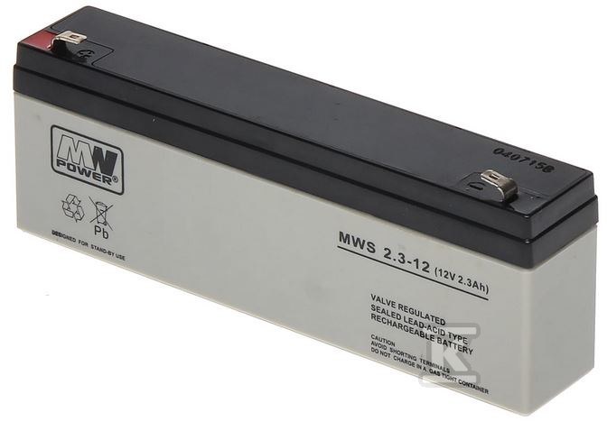 MW Power AGM AGM battery 12V/2,3Ah 5 - MWS 2.3-12