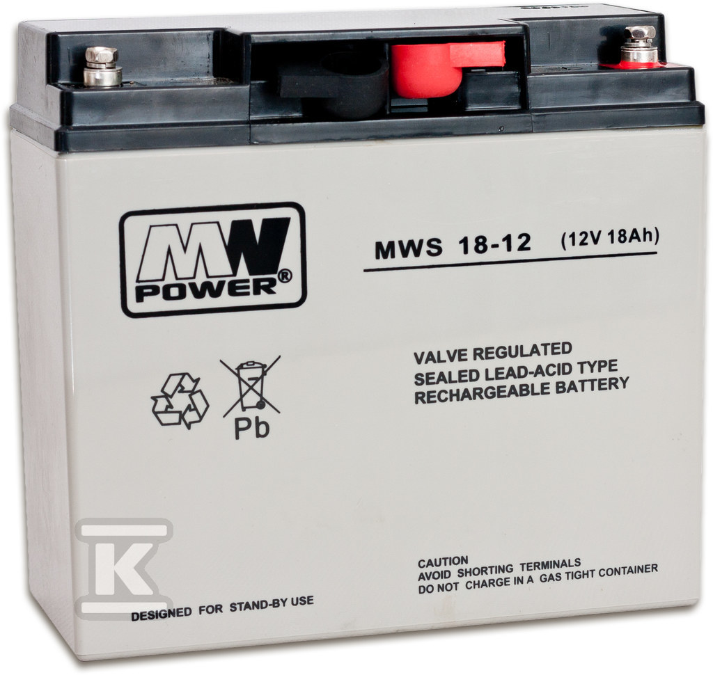 MW Power AGM AGM 12V/18Ah battery 5 - MWS 18-12