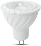 V-TAC LED bulb SAMSUNG CHIP 6W GU5.3 MR16 12V 38st VT-267 4000K 455lm 5 Year Warranty